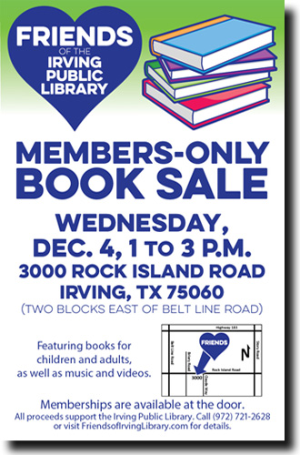 1st Wednesday Book Sale